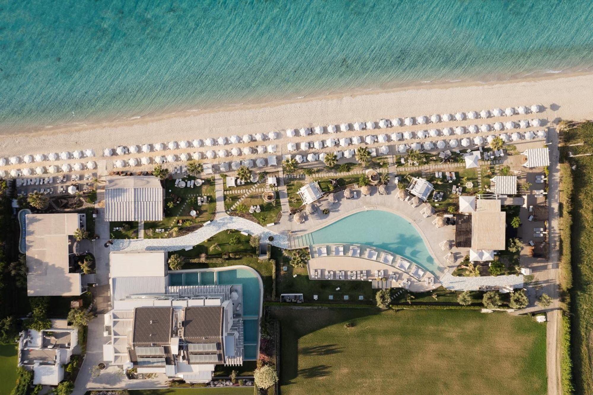 Blue Carpet Luxury Suites Pefkochori Eksteriør billede