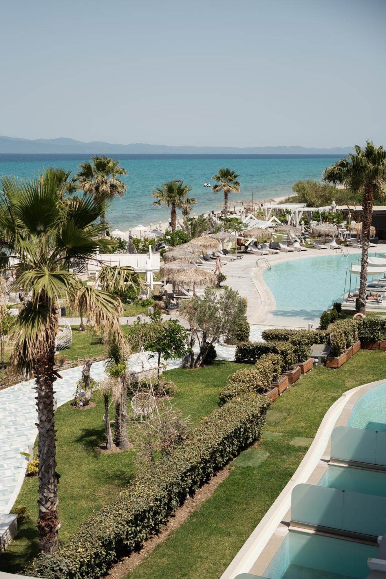 Blue Carpet Luxury Suites Pefkochori Eksteriør billede