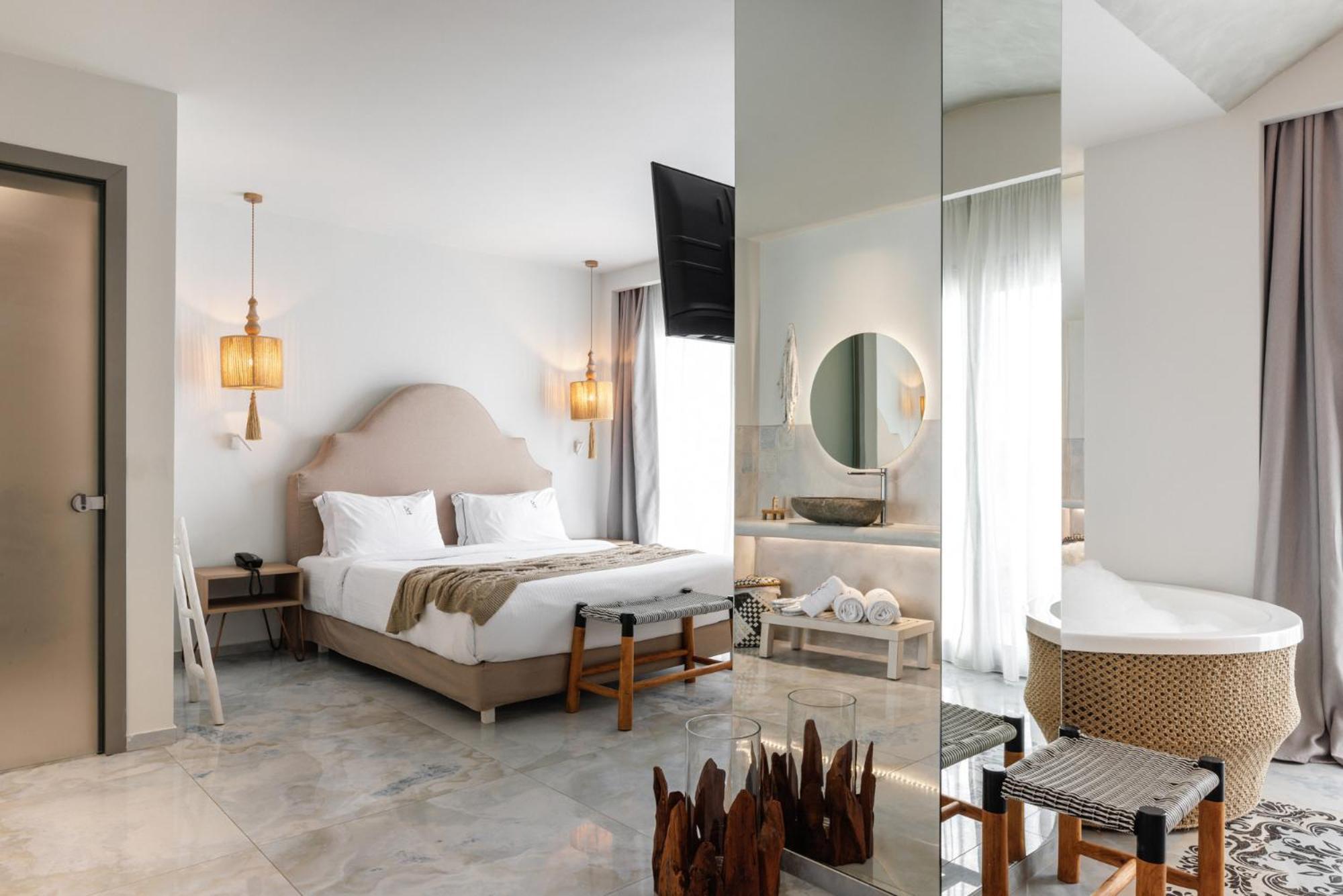 Blue Carpet Luxury Suites Pefkochori Eksteriør billede